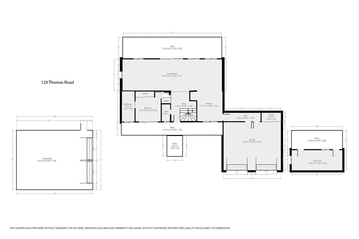 Floorplan of Homely house listing, 129 Thomas Road, Curra QLD 4570