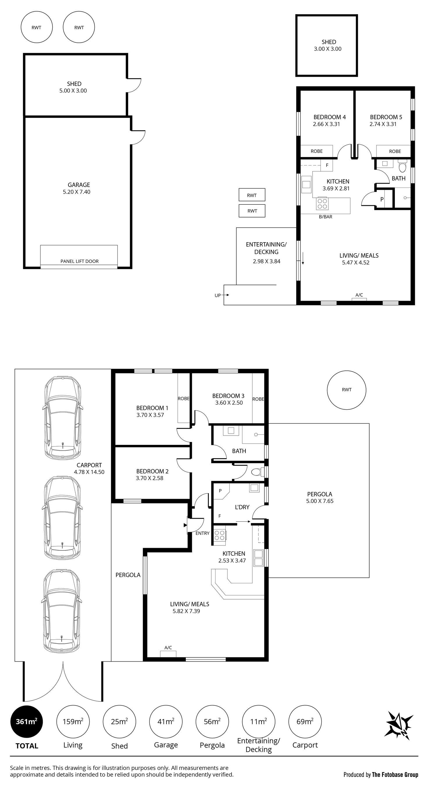 Floorplan of Homely house listing, 12 Karinga Crescent, Munno Para SA 5115