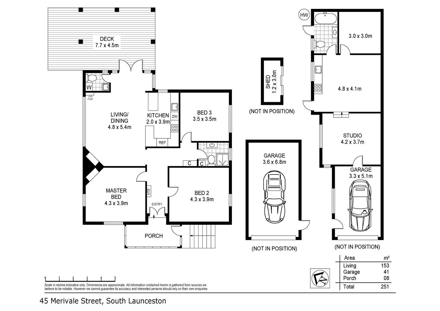 Floorplan of Homely house listing, 45 Merivale Street, South Launceston TAS 7249