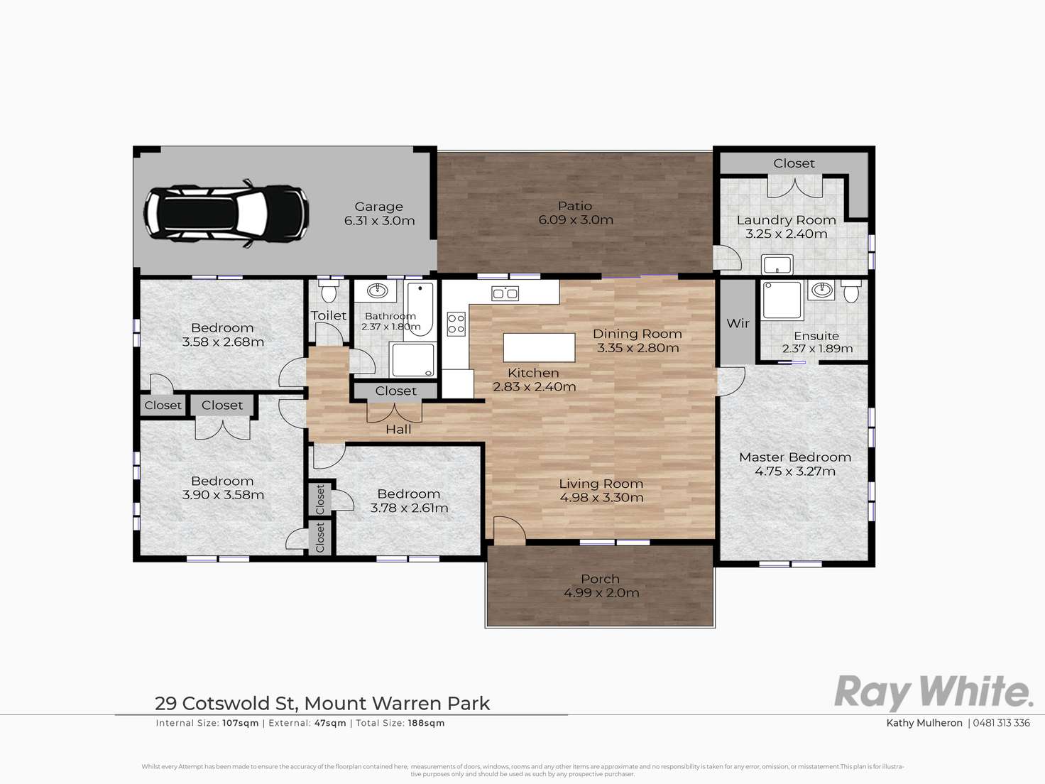 Floorplan of Homely house listing, 29 Cotswold Street, Mount Warren Park QLD 4207