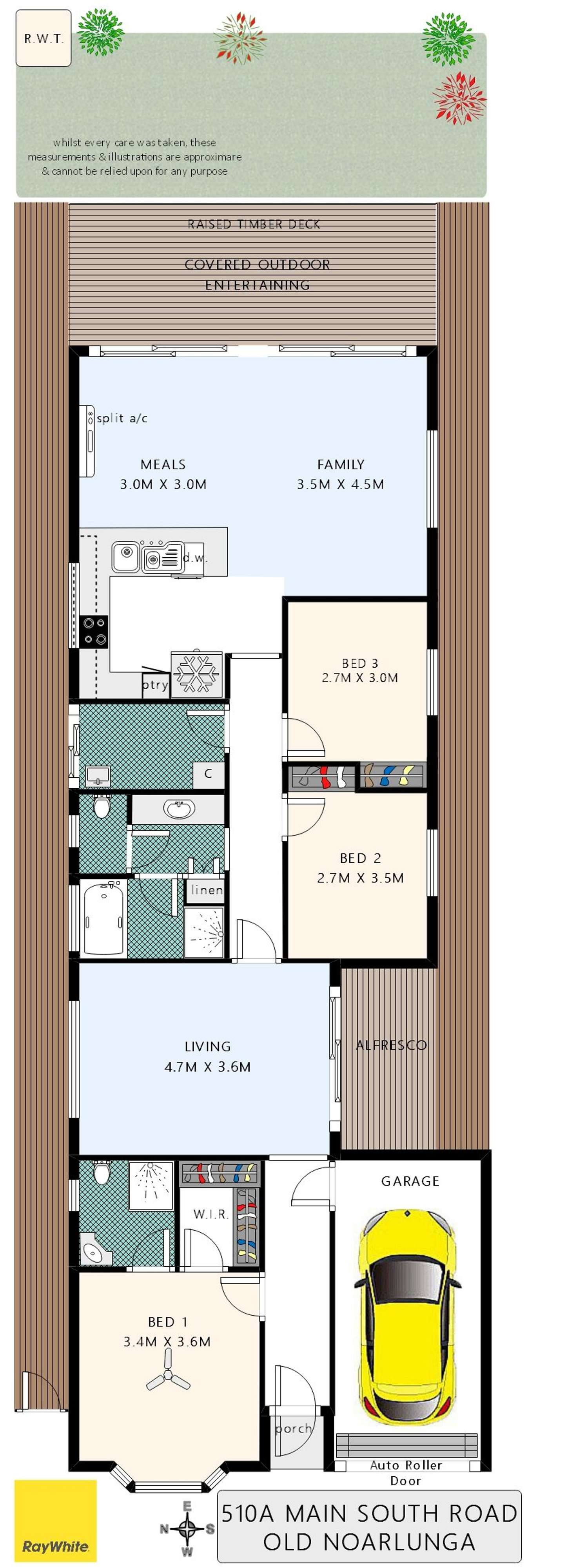 Floorplan of Homely house listing, 510 & 510A Main South Road, Old Noarlunga SA 5168