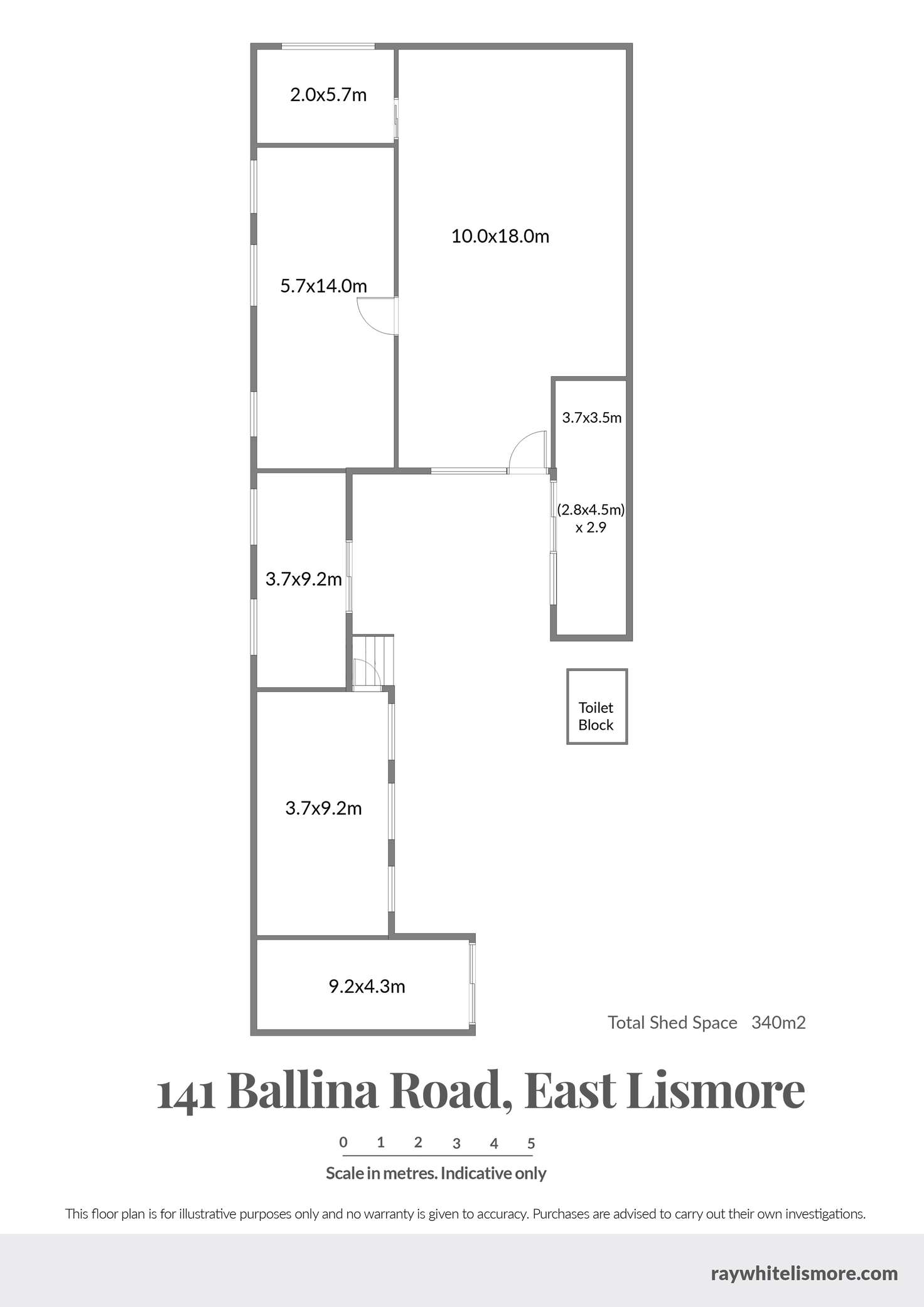 Floorplan of Homely house listing, 141 & 141A Ballina Road, East Lismore NSW 2480