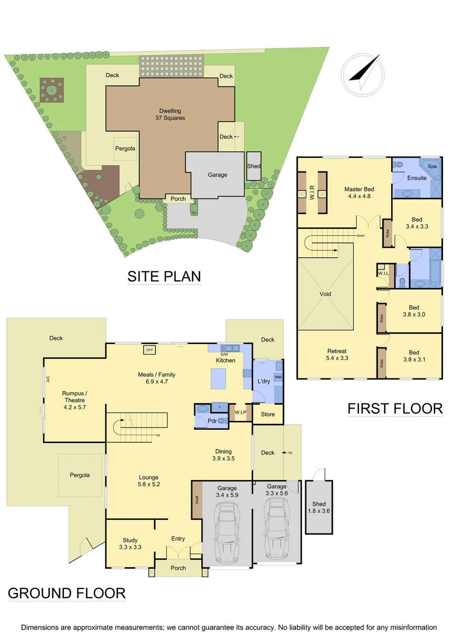Floorplan of Homely house listing, 9 Eli Court, Rowville VIC 3178