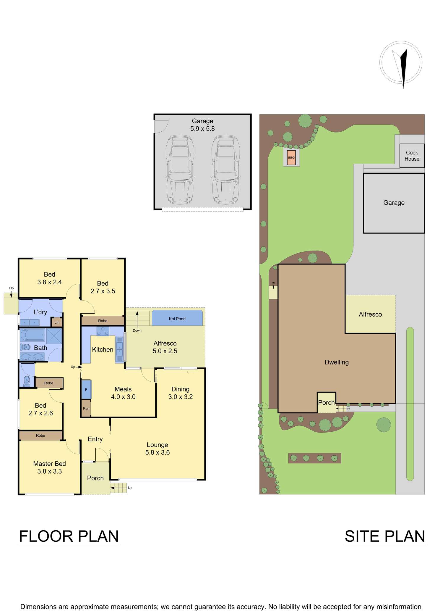 Floorplan of Homely house listing, 4 Bass Court, Mount Waverley VIC 3149