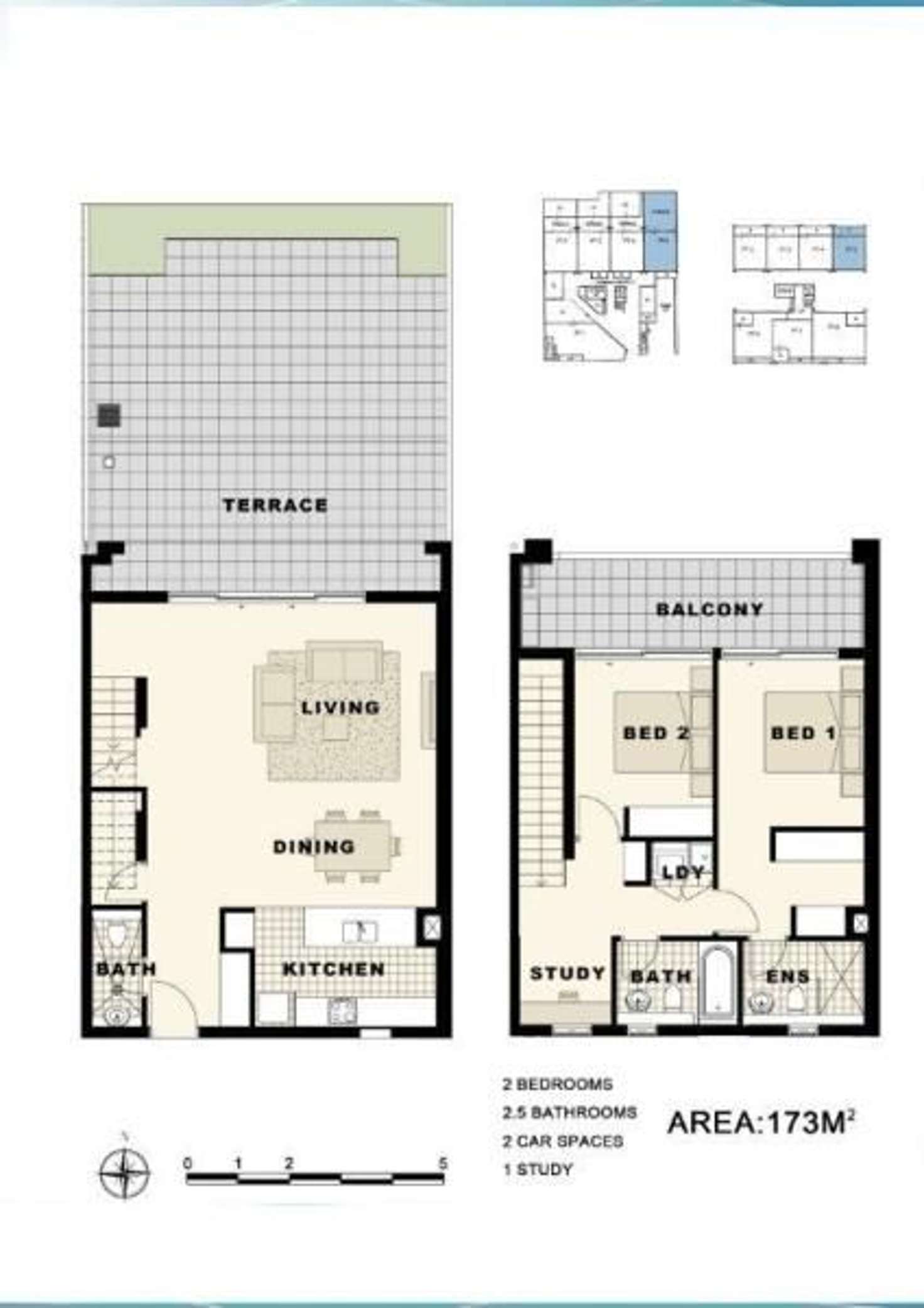 Floorplan of Homely apartment listing, 5/1541 Botany Road, Botany NSW 2019