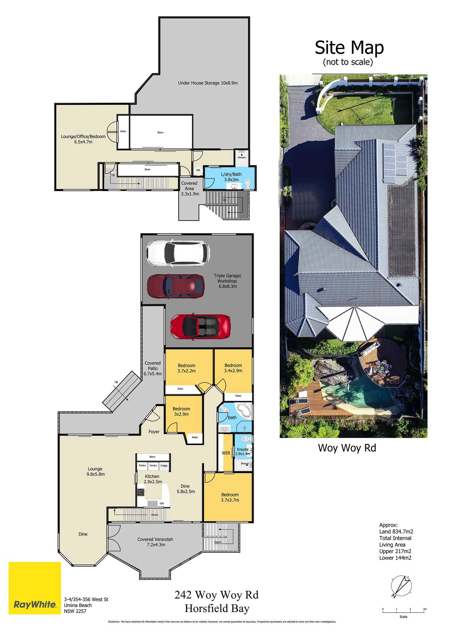 Floorplan of Homely house listing, 242 Woy Woy Road, Horsfield Bay NSW 2256