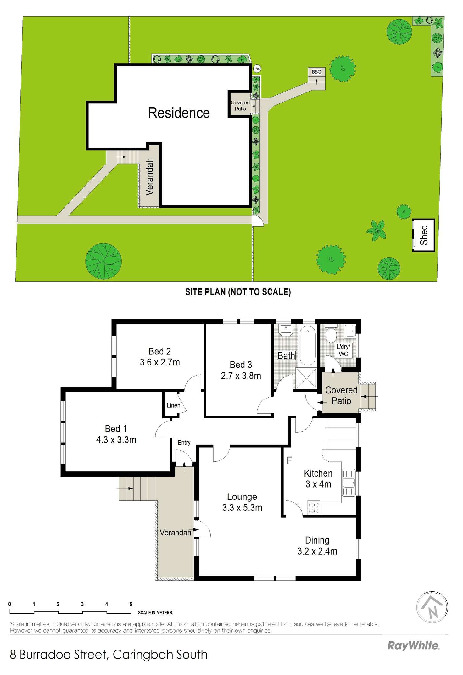 Floorplan of Homely house listing, 8 Burradoo Street, Caringbah South NSW 2229