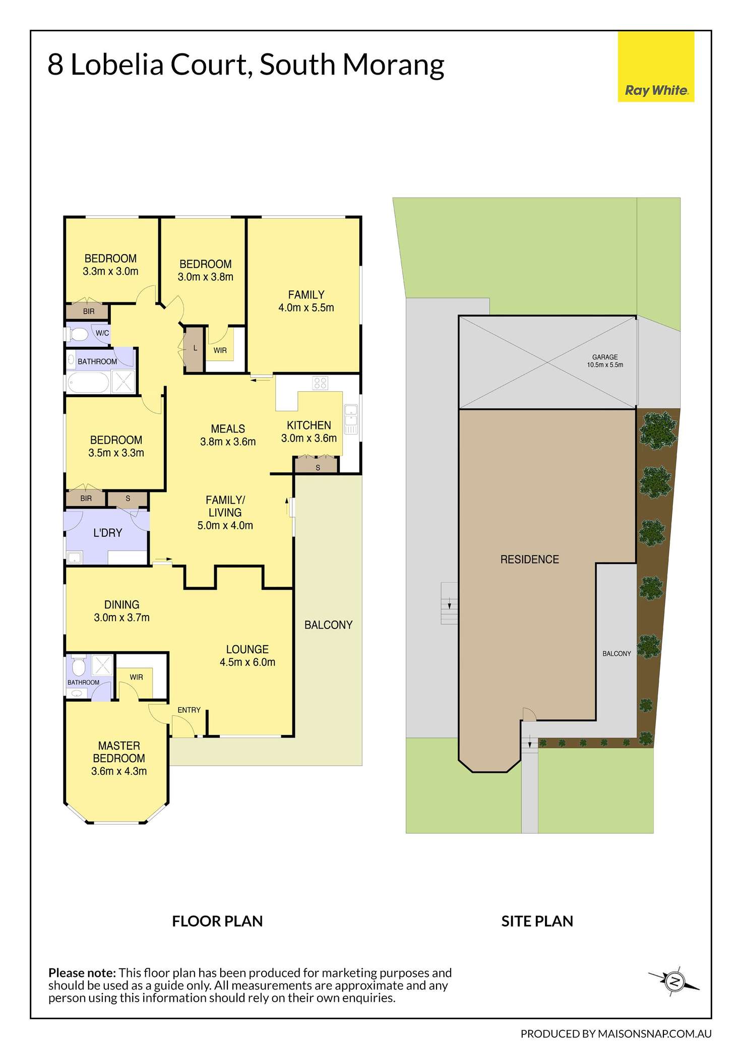 Floorplan of Homely house listing, 8 Lobelia Court, South Morang VIC 3752