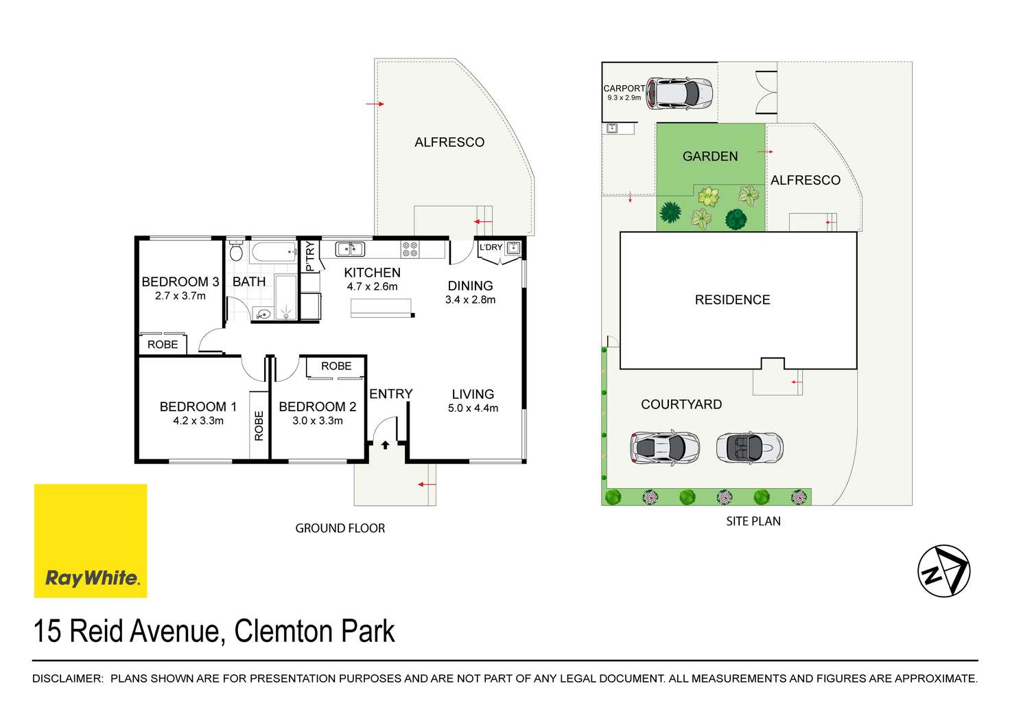 Floorplan of Homely house listing, 15 Reid Avenue, Clemton Park NSW 2206