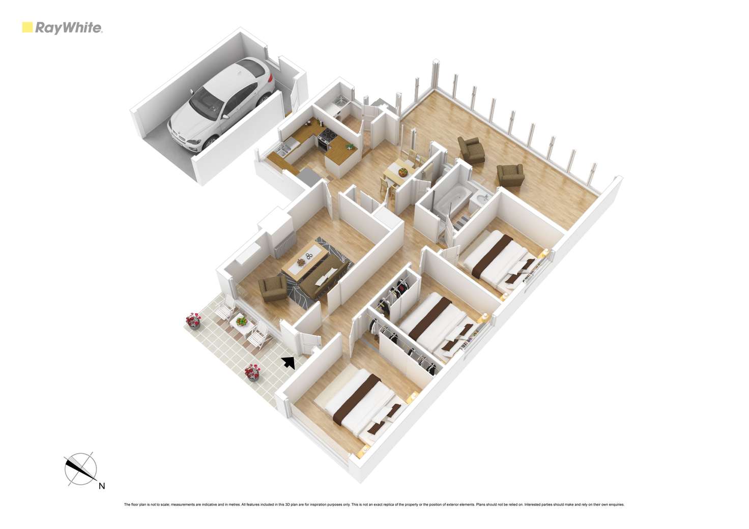 Floorplan of Homely house listing, 99 Darebin Drive, Thomastown VIC 3074