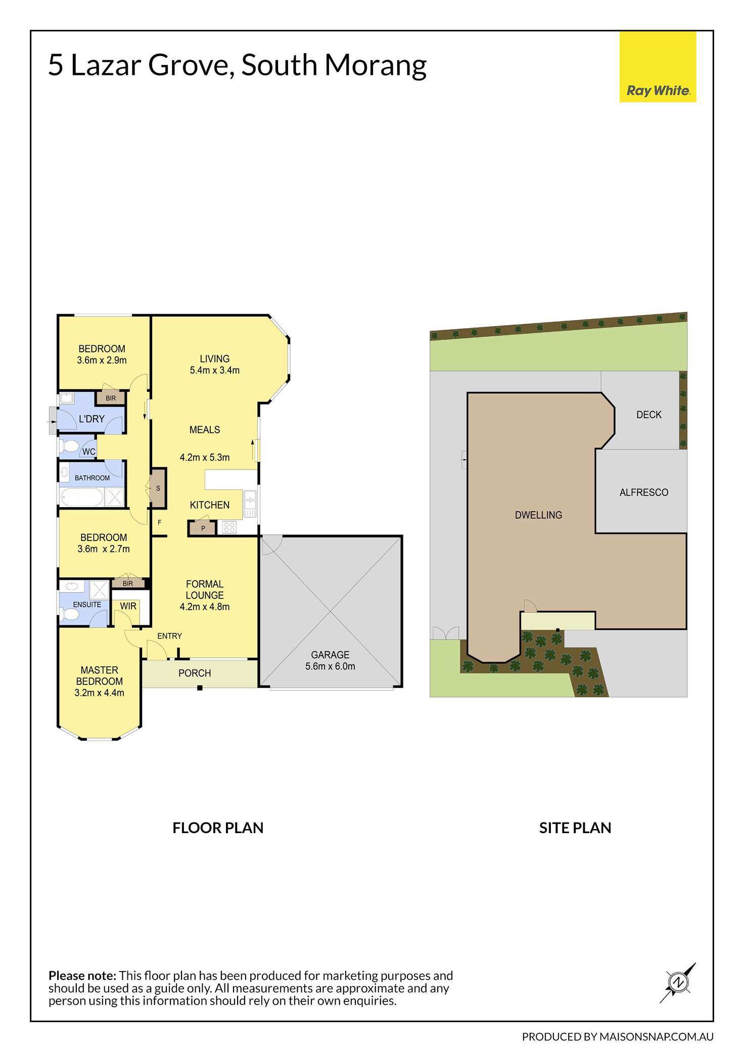 Floorplan of Homely house listing, 5 Lazar Grove, South Morang VIC 3752