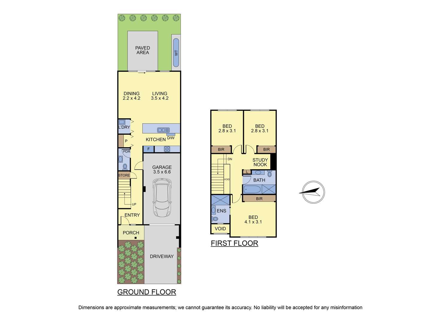 Floorplan of Homely townhouse listing, 13 Beachwood Drive, Wantirna South VIC 3152