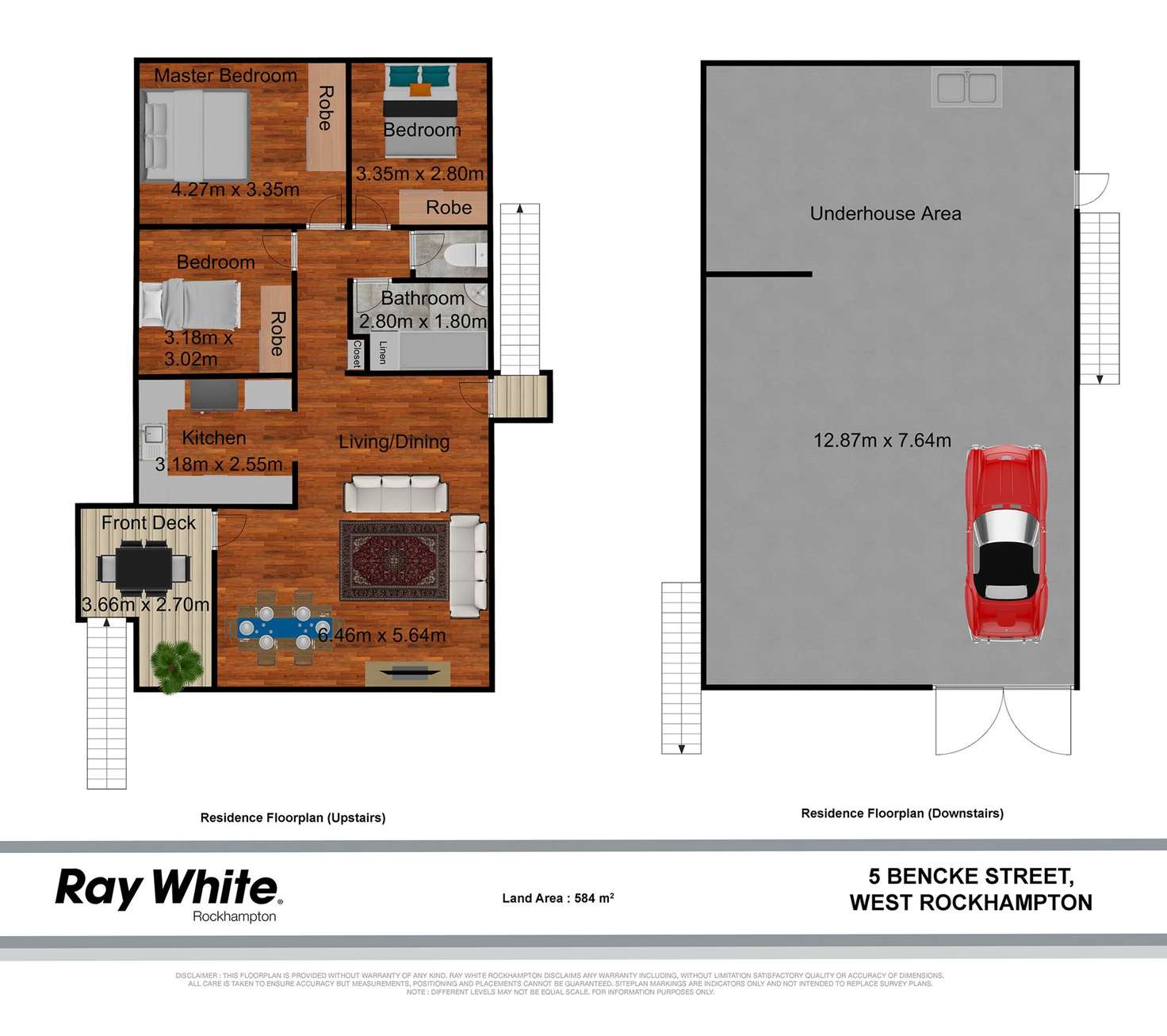 Floorplan of Homely house listing, 5 Bencke Street, West Rockhampton QLD 4700
