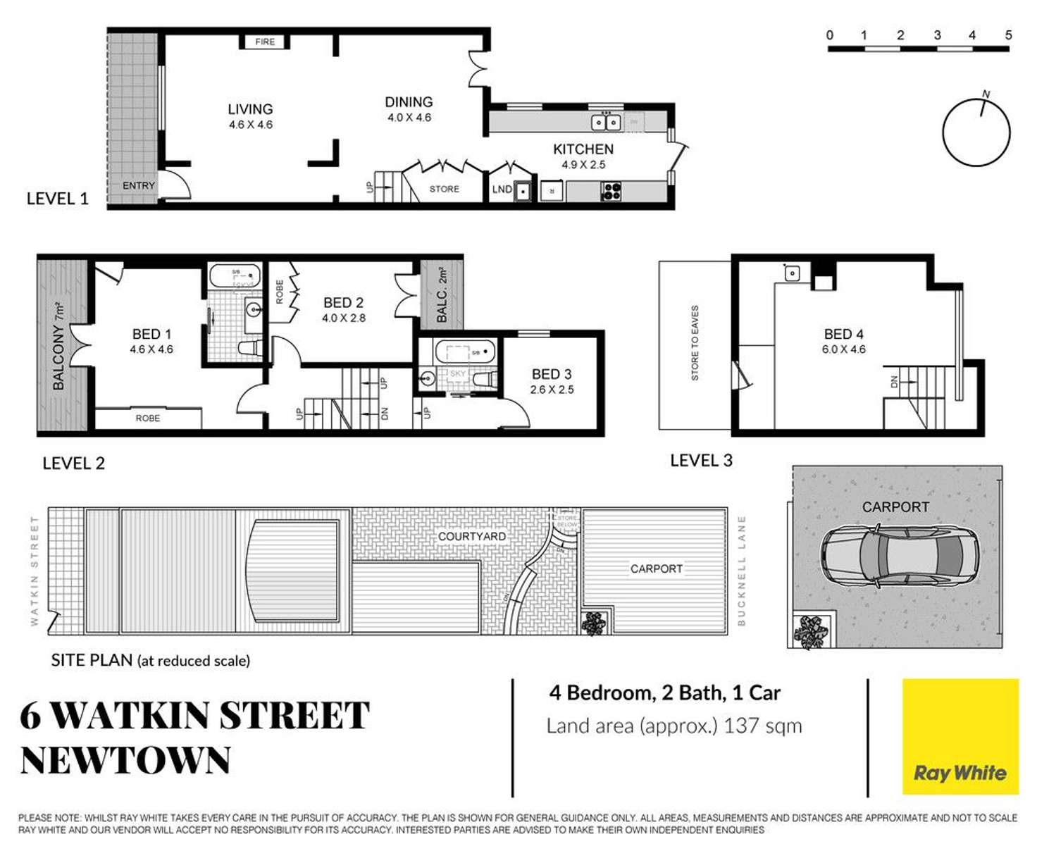 Floorplan of Homely house listing, 6 Watkin Street, Newtown NSW 2042