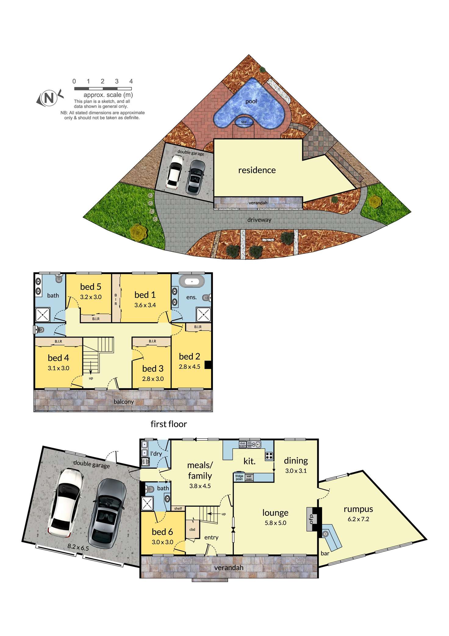 Floorplan of Homely house listing, 26 Wondalea Crescent, Wantirna VIC 3152