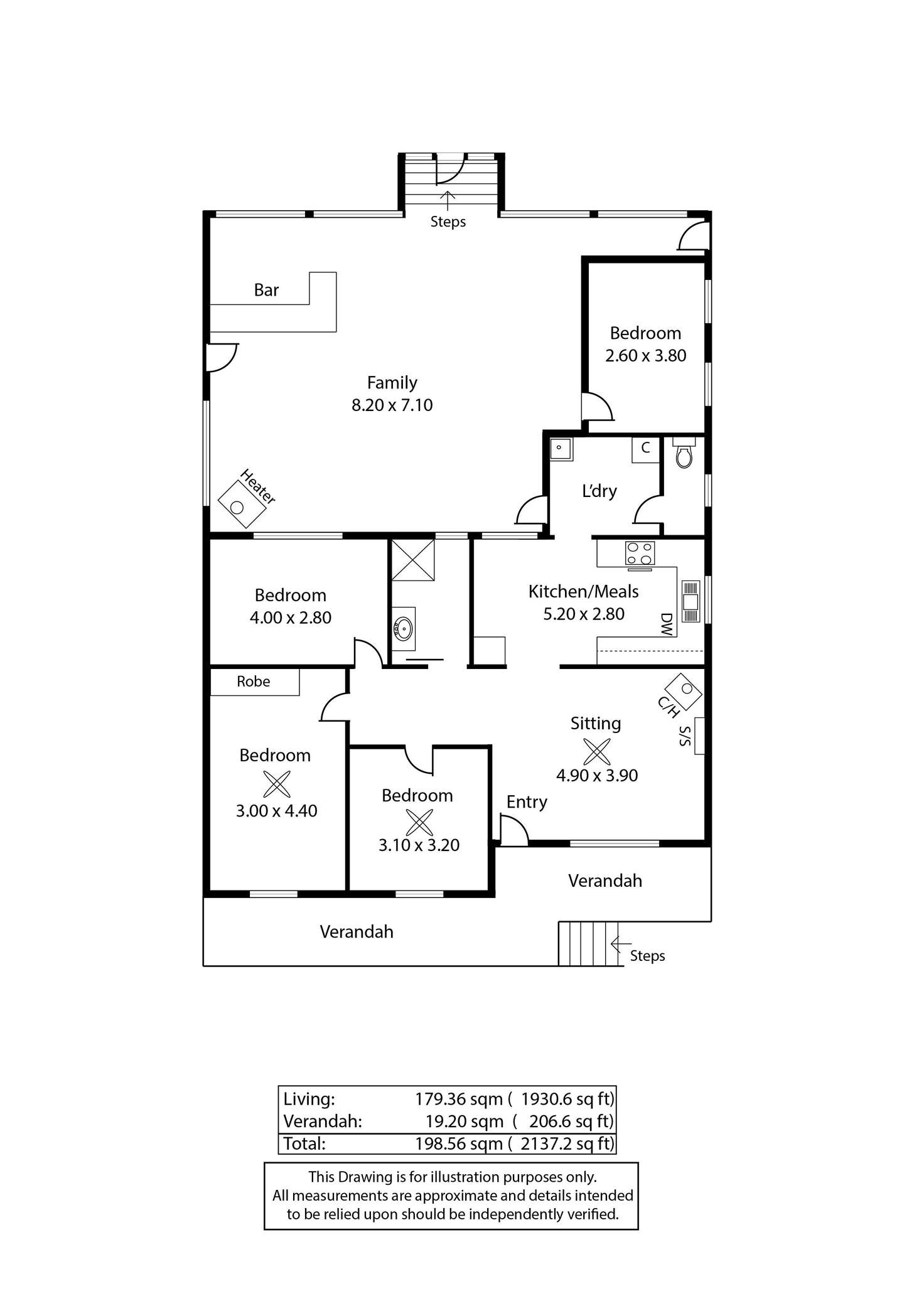 Floorplan of Homely house listing, 22 Queen Street, Burra SA 5417