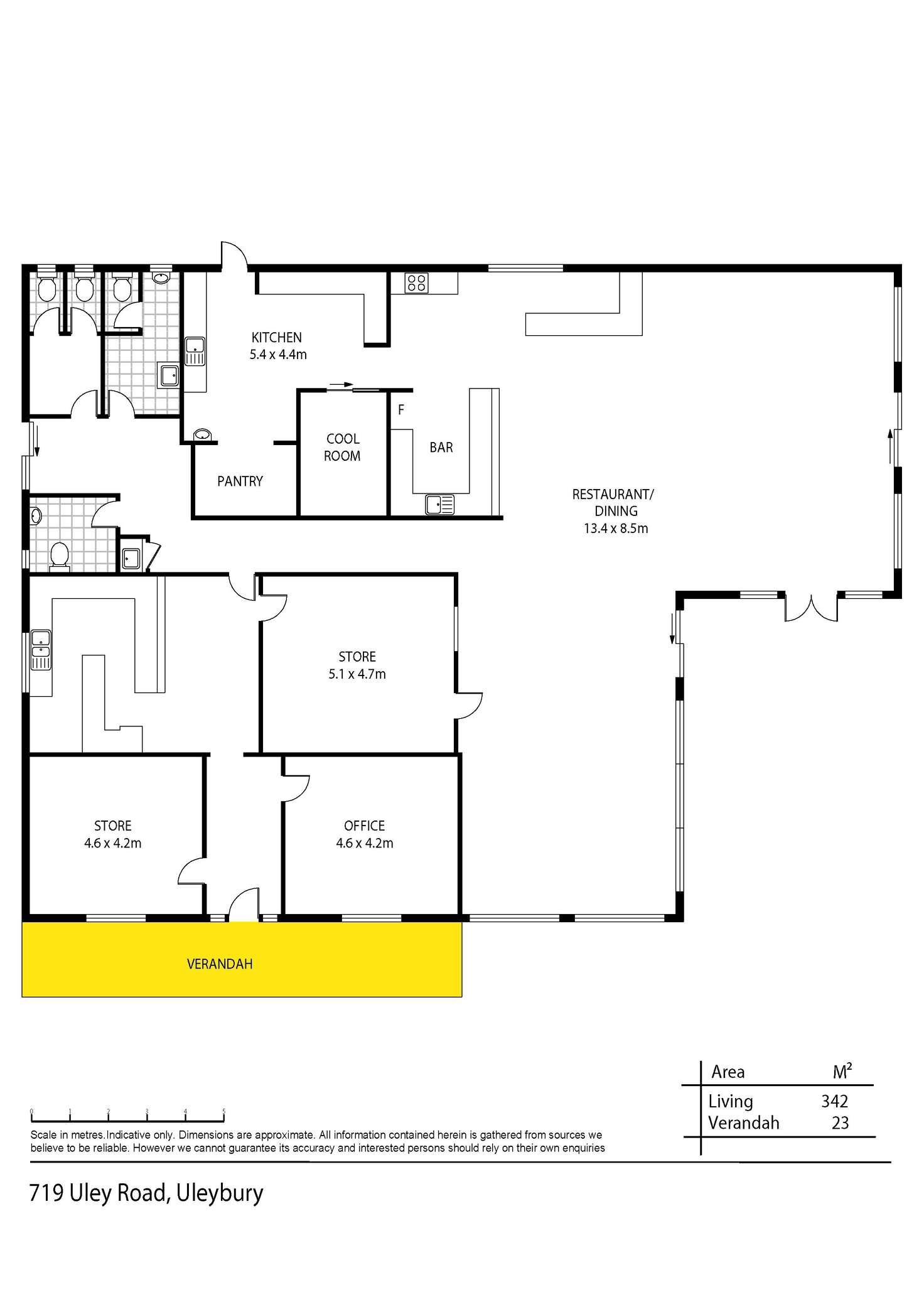 Floorplan of Homely ruralOther listing, 719 Uley Road, Uleybury SA 5114