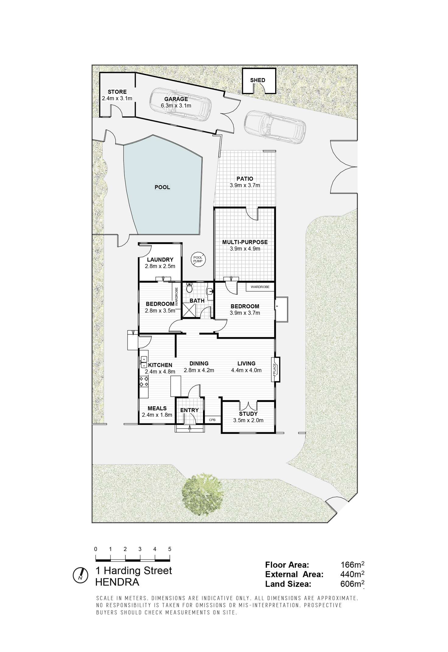 Floorplan of Homely house listing, 1 Harding Street, Hendra QLD 4011