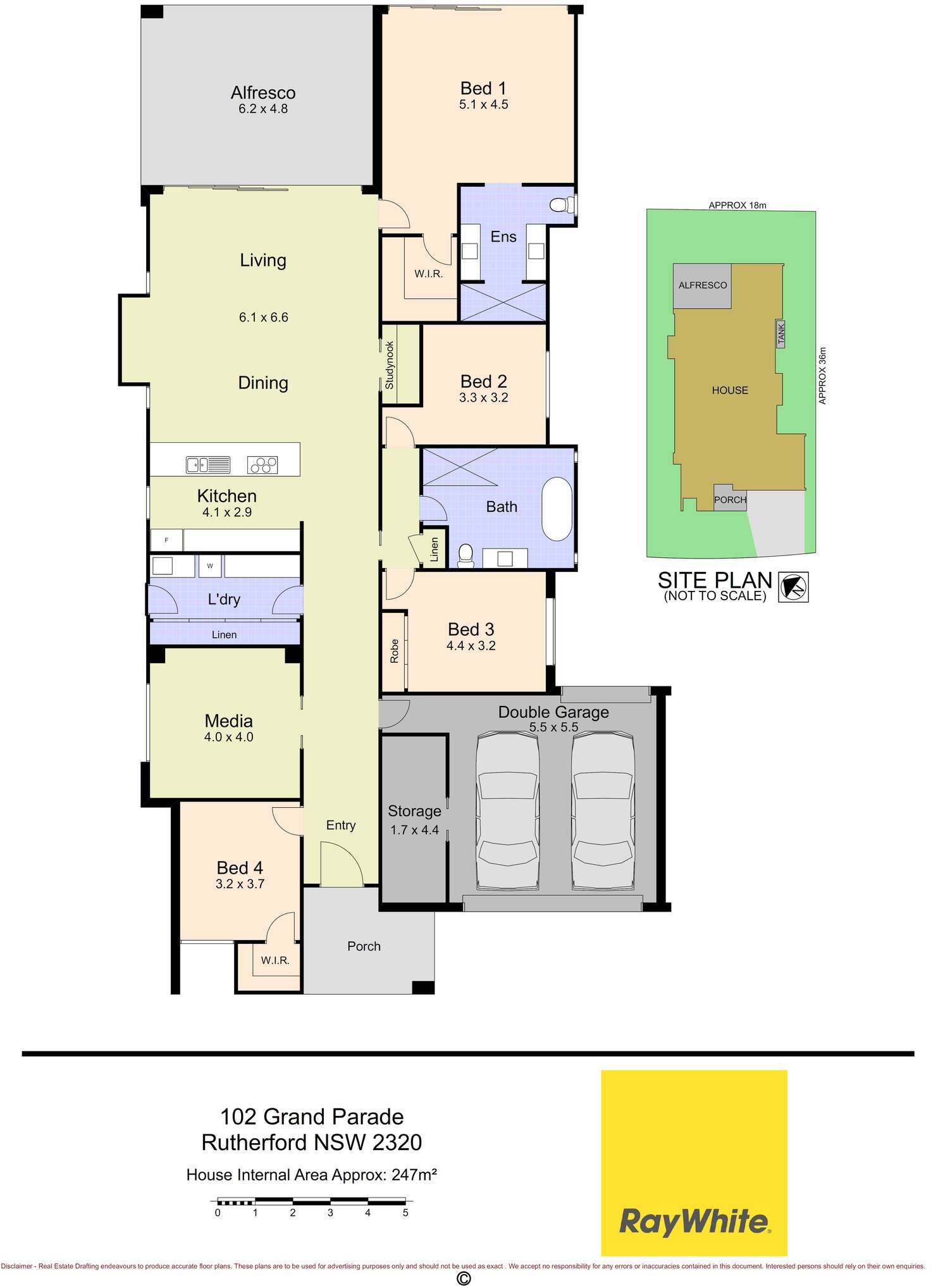 Floorplan of Homely house listing, 102 Grand Parade, Rutherford NSW 2320