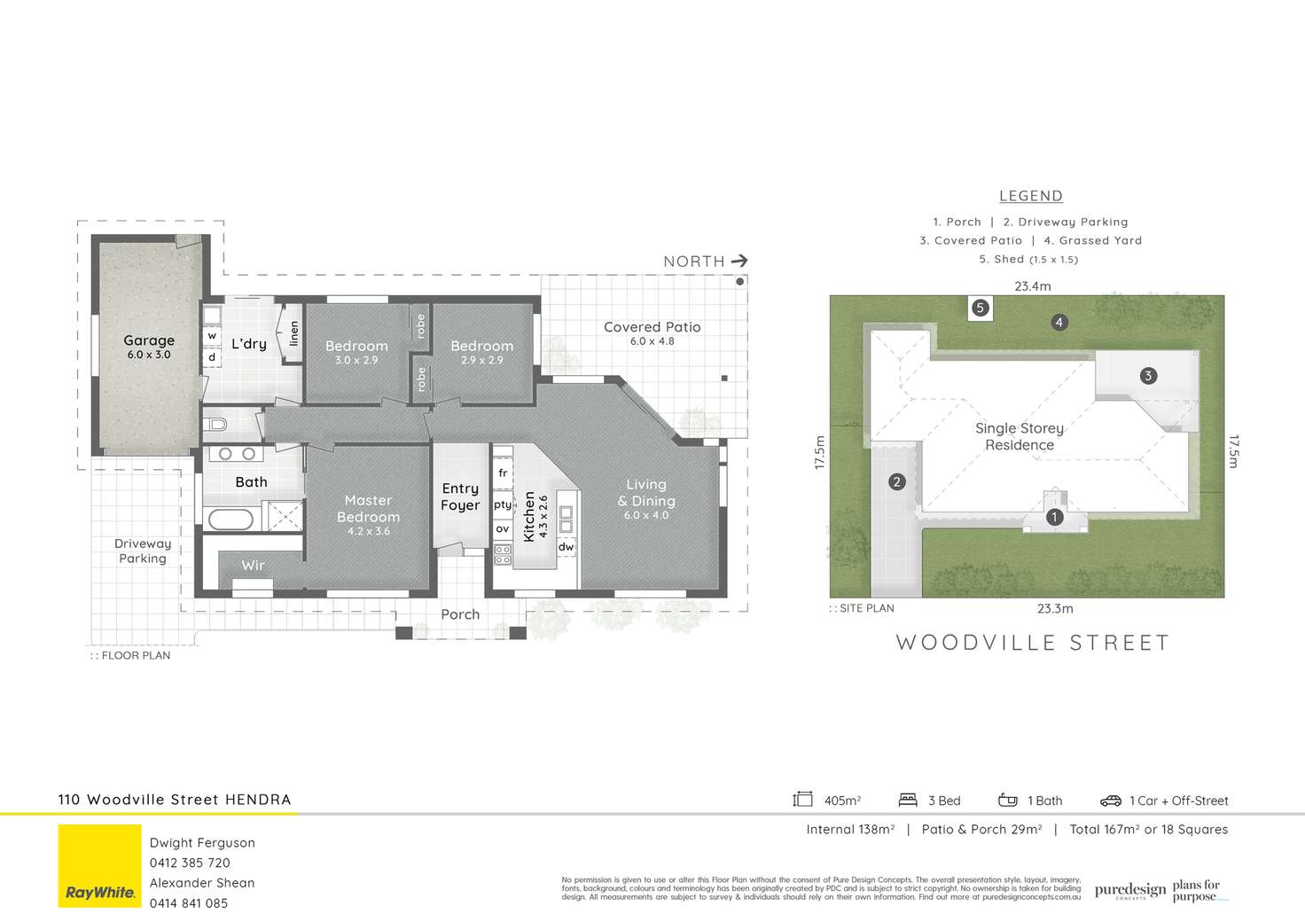 Floorplan of Homely house listing, 110 Woodville Street, Hendra QLD 4011