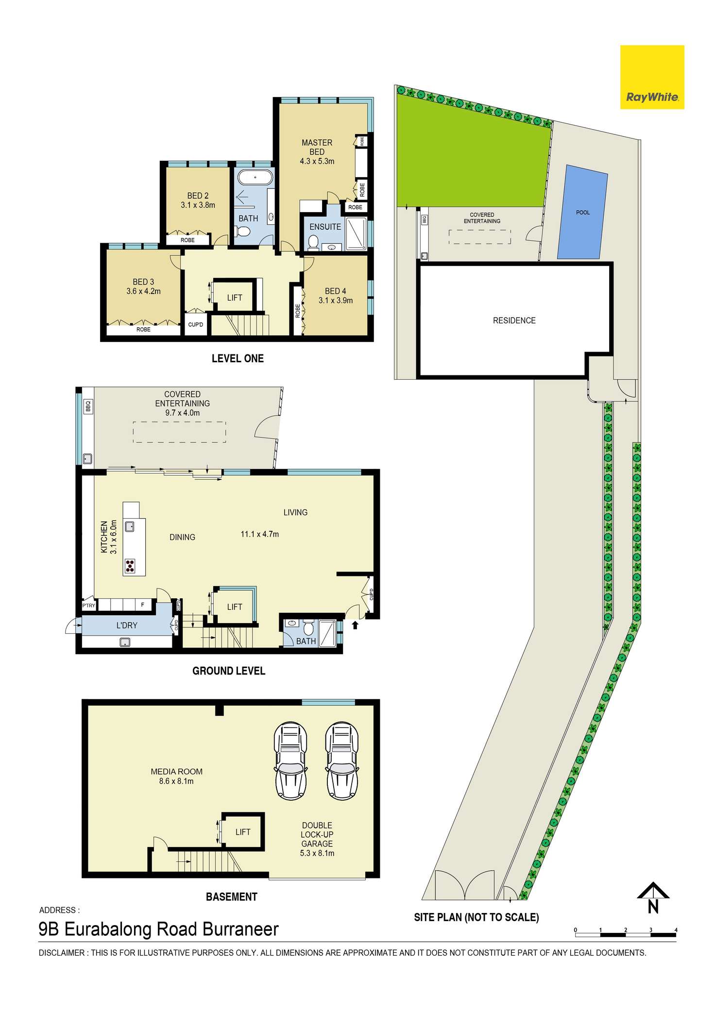 Floorplan of Homely house listing, 9b Eurabalong Road, Burraneer NSW 2230