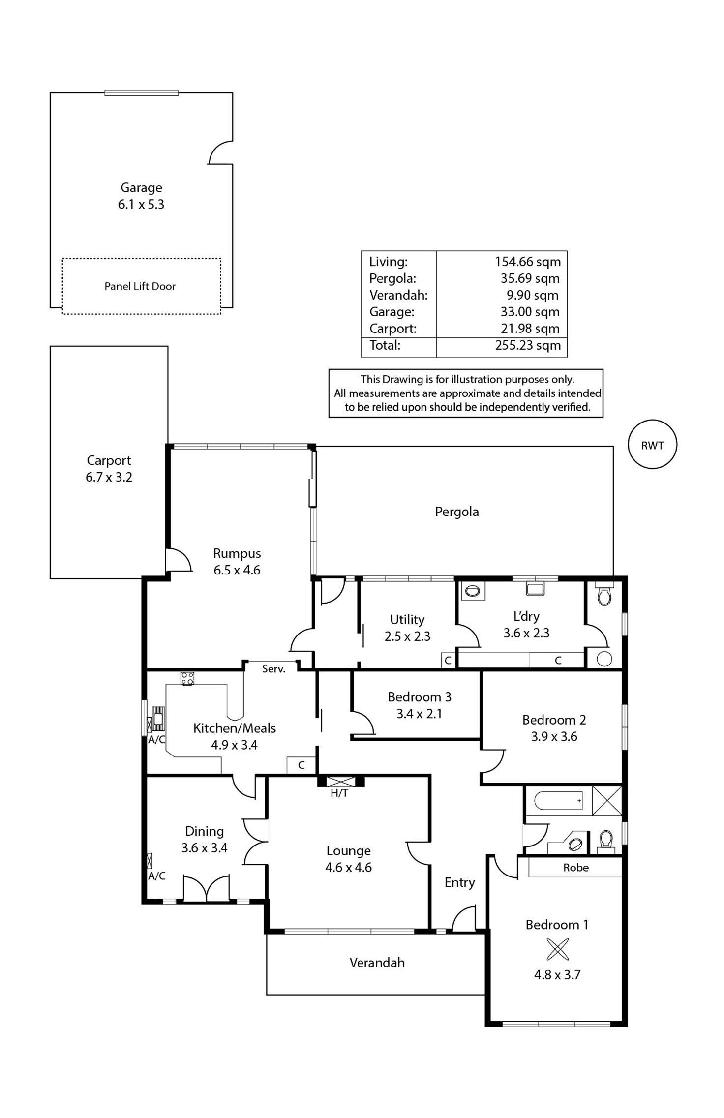 Floorplan of Homely house listing, 3 Angas Road, Hawthorn SA 5062