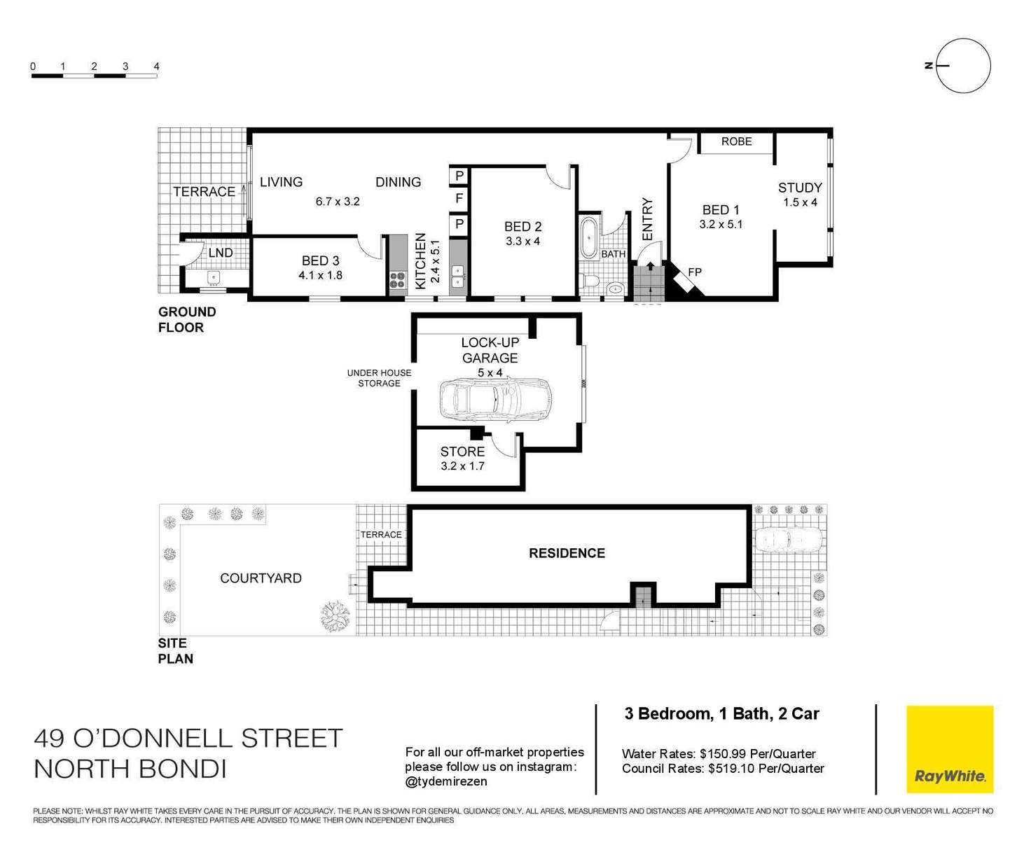 Floorplan of Homely house listing, 49 O'Donnell Street, North Bondi NSW 2026
