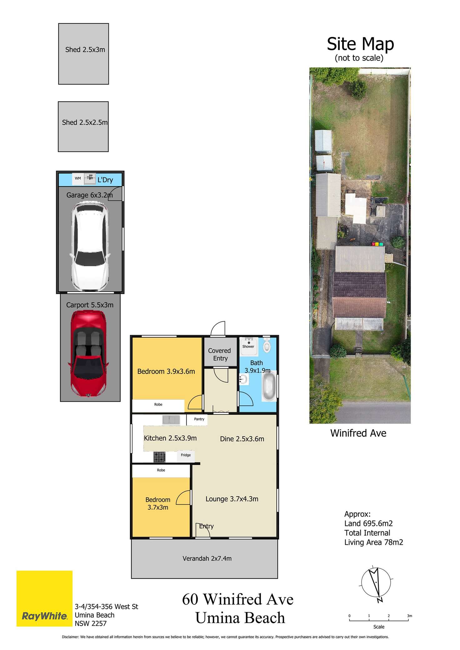 Floorplan of Homely house listing, 60 Winifred Avenue, Umina Beach NSW 2257