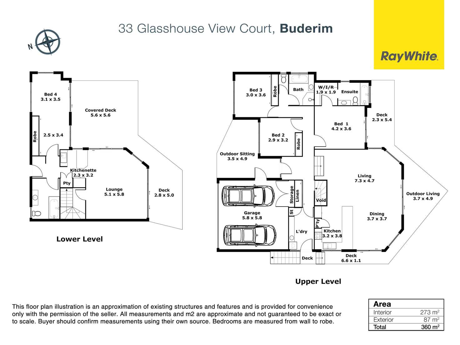 Floorplan of Homely house listing, 33 Glasshouse View Court, Buderim QLD 4556