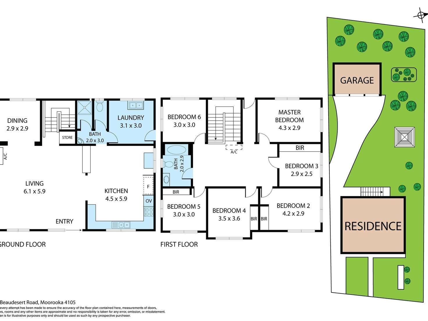 Floorplan of Homely house listing, 349 Beaudesert Road, Moorooka QLD 4105