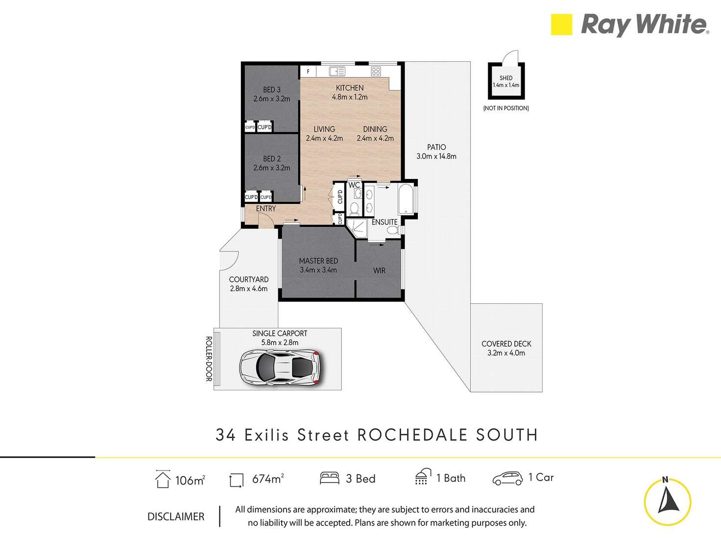 Floorplan of Homely house listing, 34 Exilis Street, Rochedale South QLD 4123