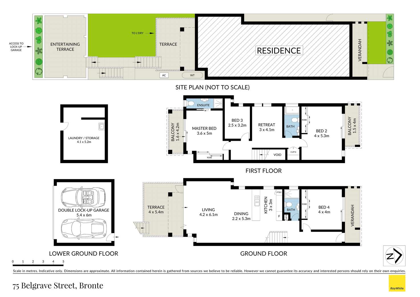 Floorplan of Homely house listing, 75 Belgrave Street, Bronte NSW 2024