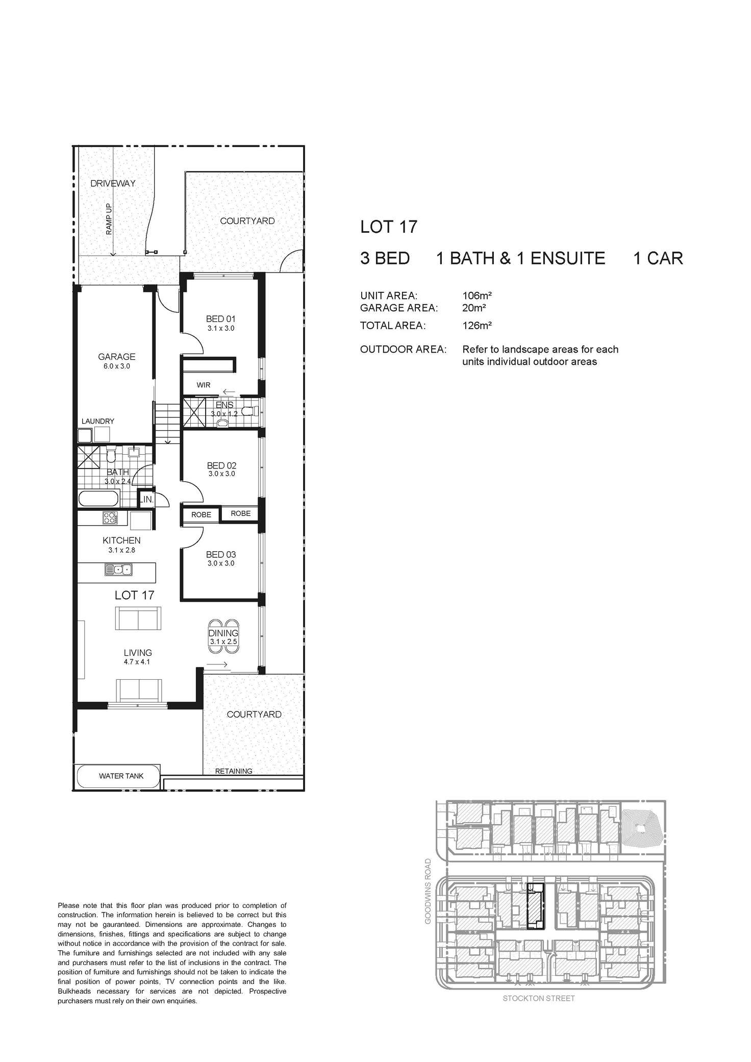 Floorplan of Homely house listing, 17/7 Stockton Street, Morisset NSW 2264