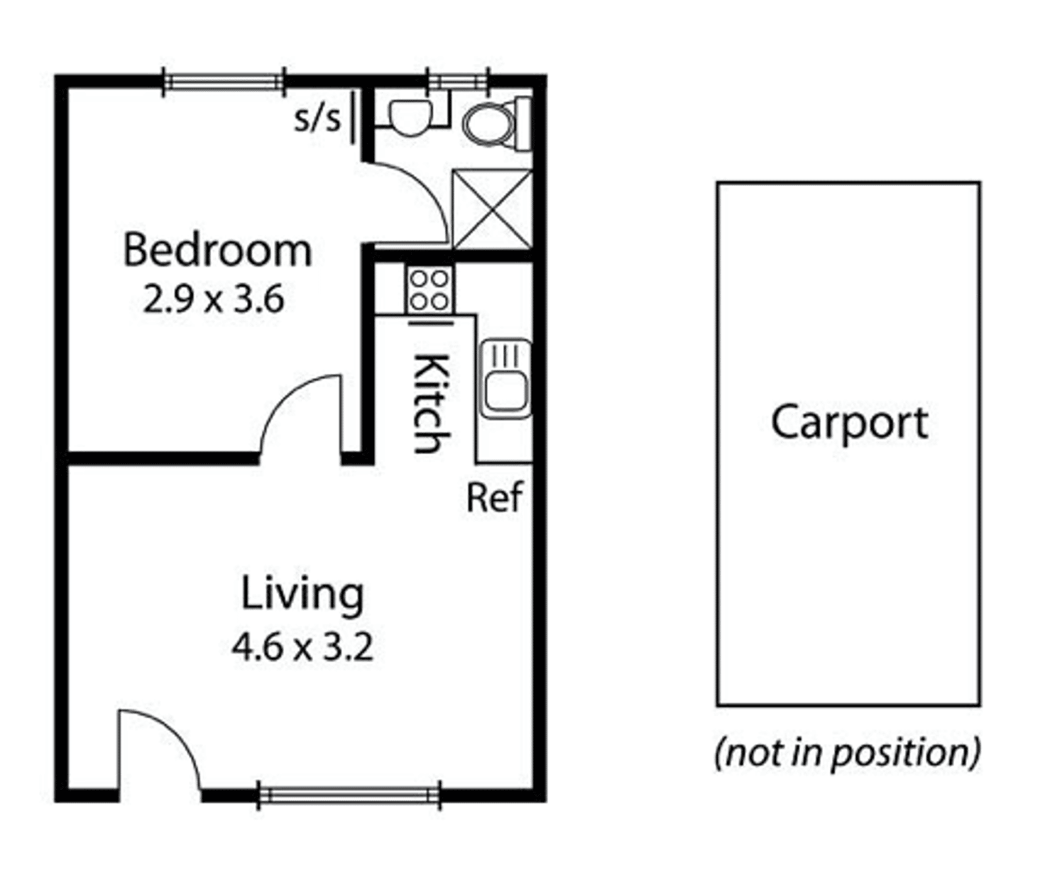 Floorplan of Homely apartment listing, 4/11 Waratah Avenue, Glen Huntly VIC 3163