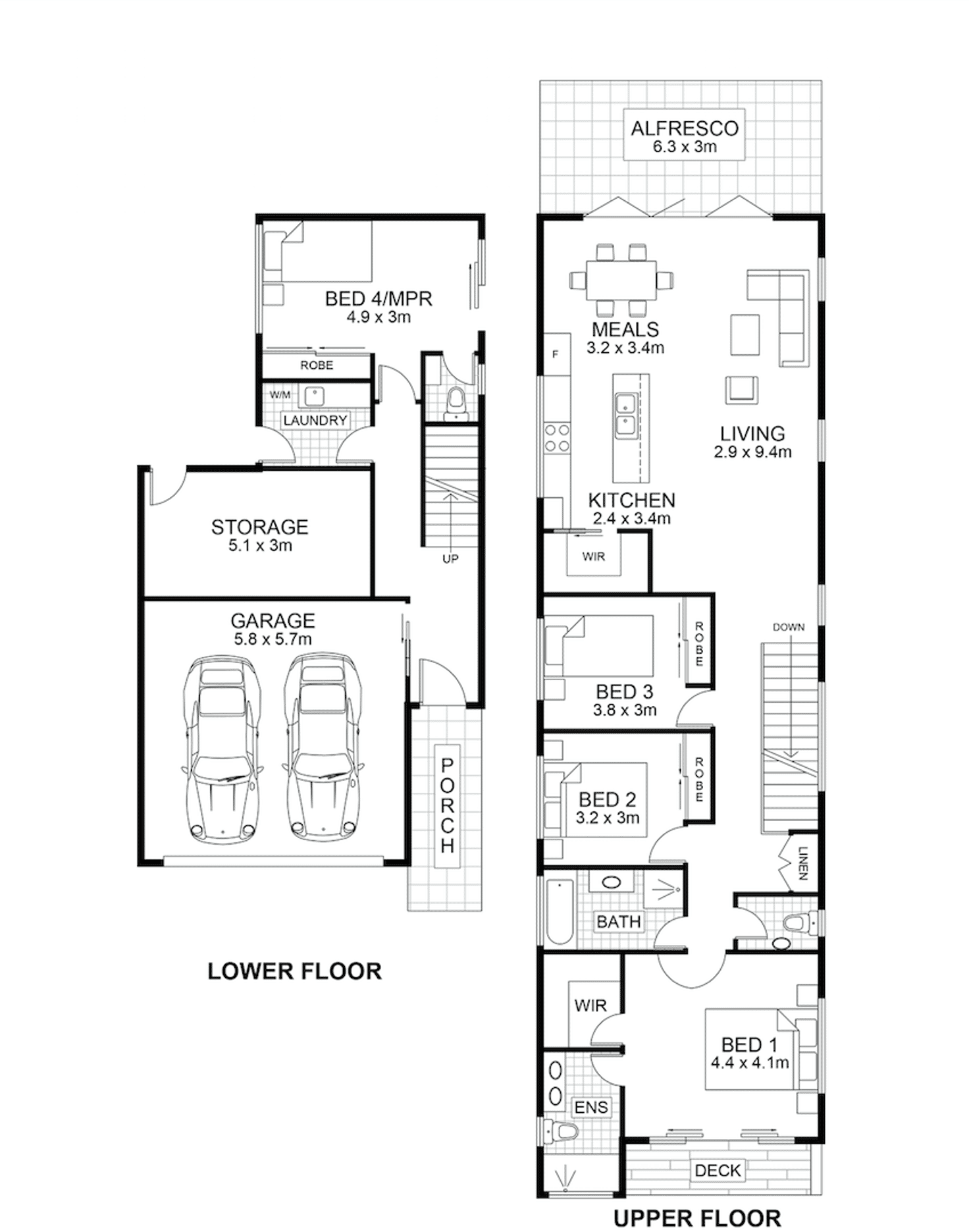Floorplan of Homely house listing, 58 Hawkwood Street, Mount Gravatt East QLD 4122