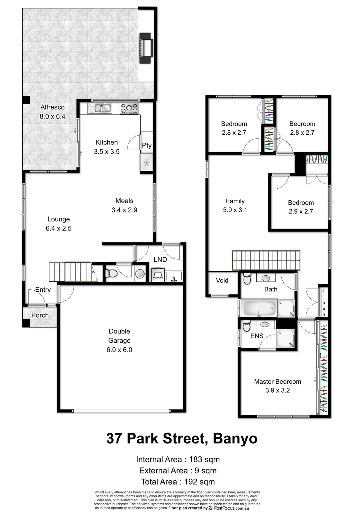 Floorplan of Homely house listing, 37 Park Street, Banyo QLD 4014
