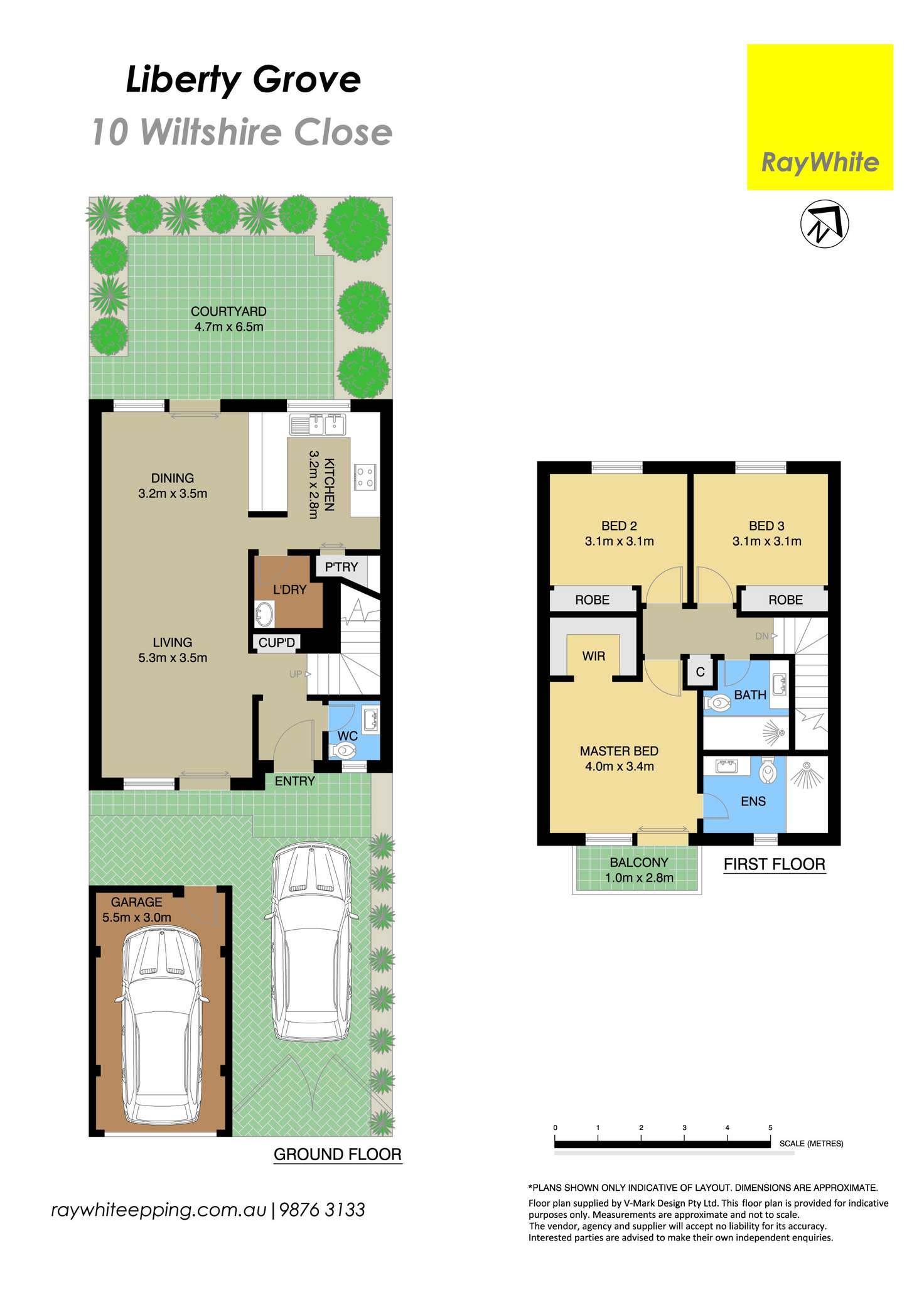 Floorplan of Homely townhouse listing, 10 Wiltshire Close, Liberty Grove NSW 2138