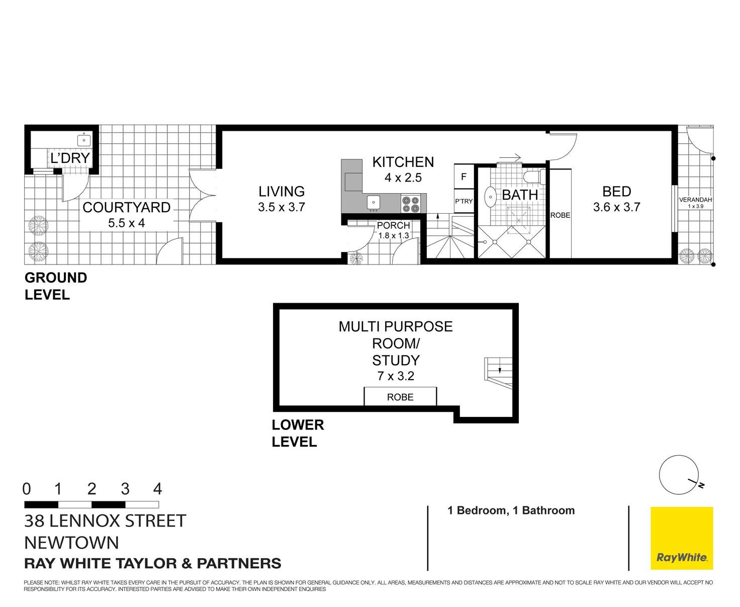 Floorplan of Homely house listing, 38 Lennox Street, Newtown NSW 2042