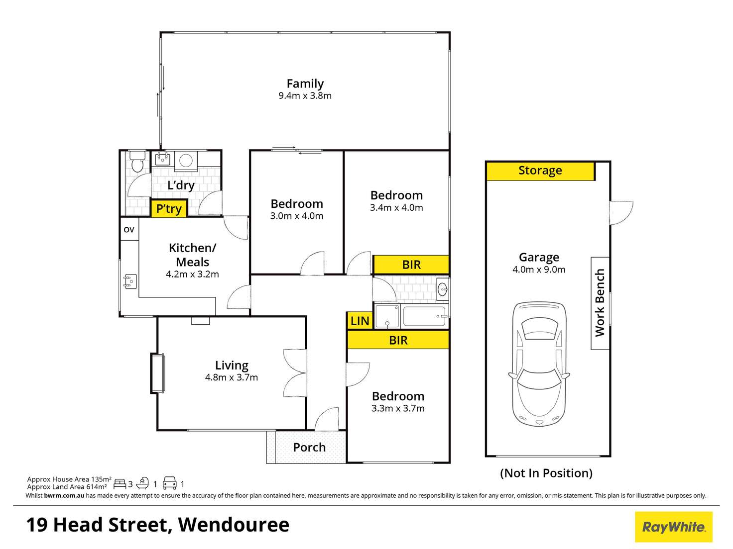 Floorplan of Homely house listing, 19 Head Street, Wendouree VIC 3355