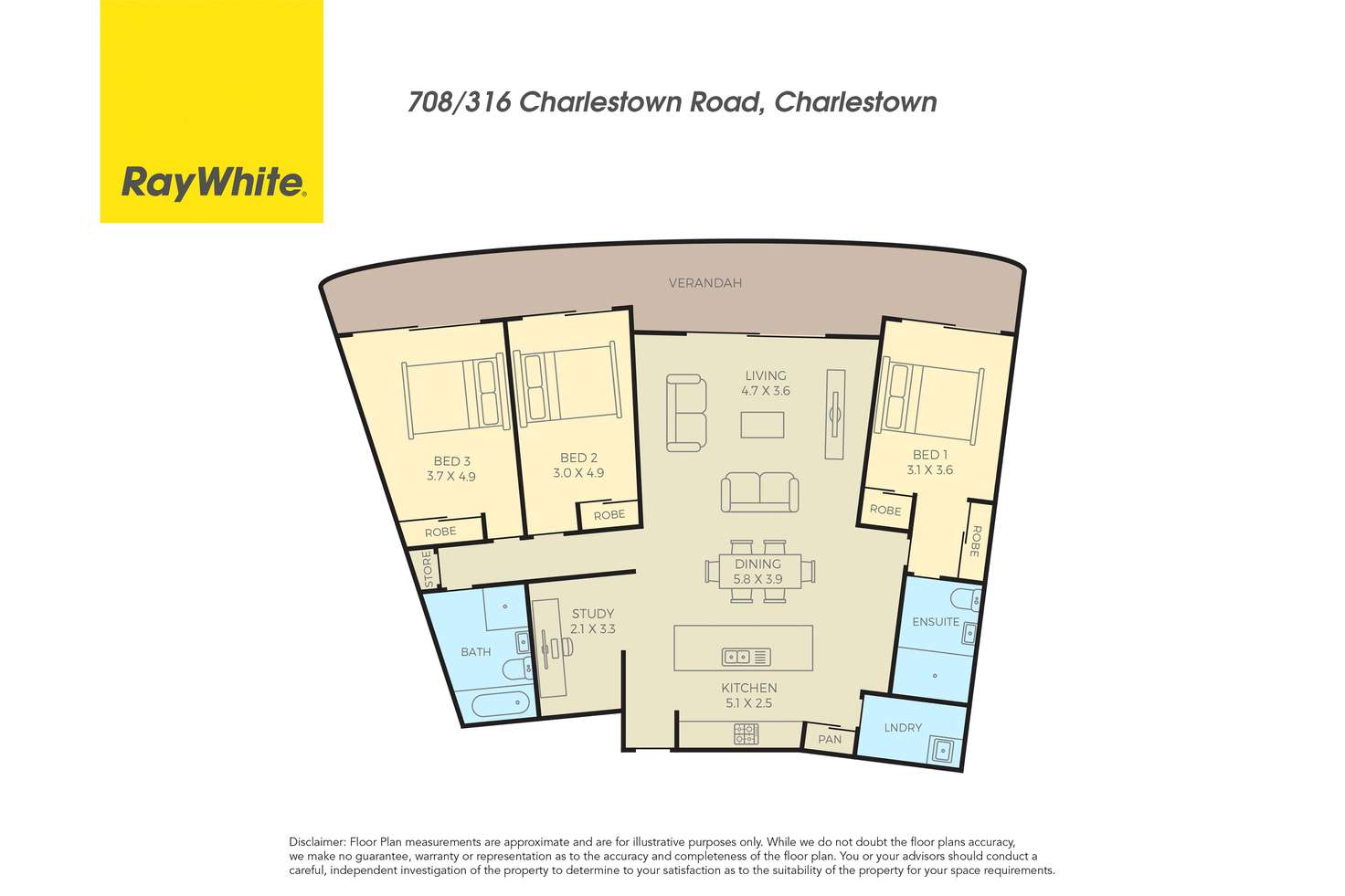 Floorplan of Homely house listing, 708/316 Charlestown Road, Charlestown NSW 2290