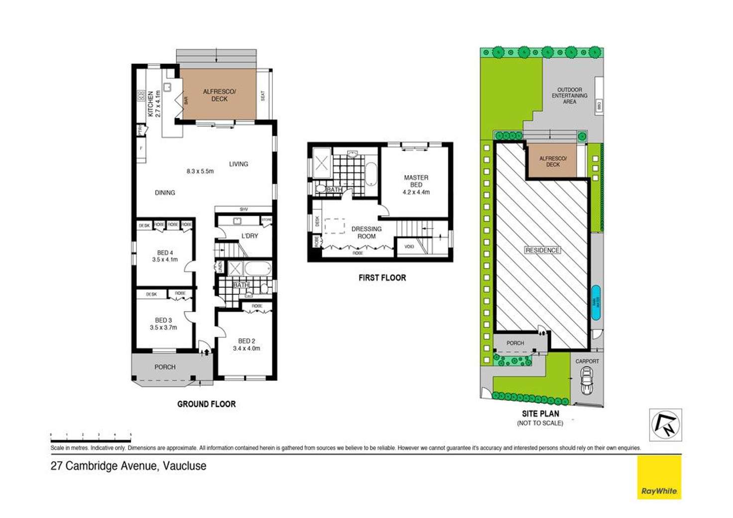 Floorplan of Homely house listing, 27 Cambridge Avenue, Vaucluse NSW 2030