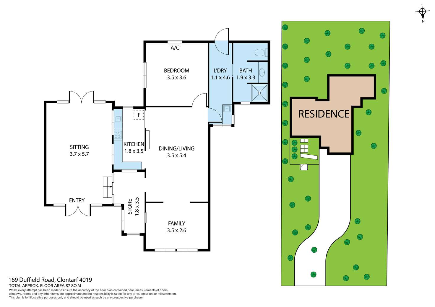 Floorplan of Homely house listing, 169 Duffield Road, Clontarf QLD 4019