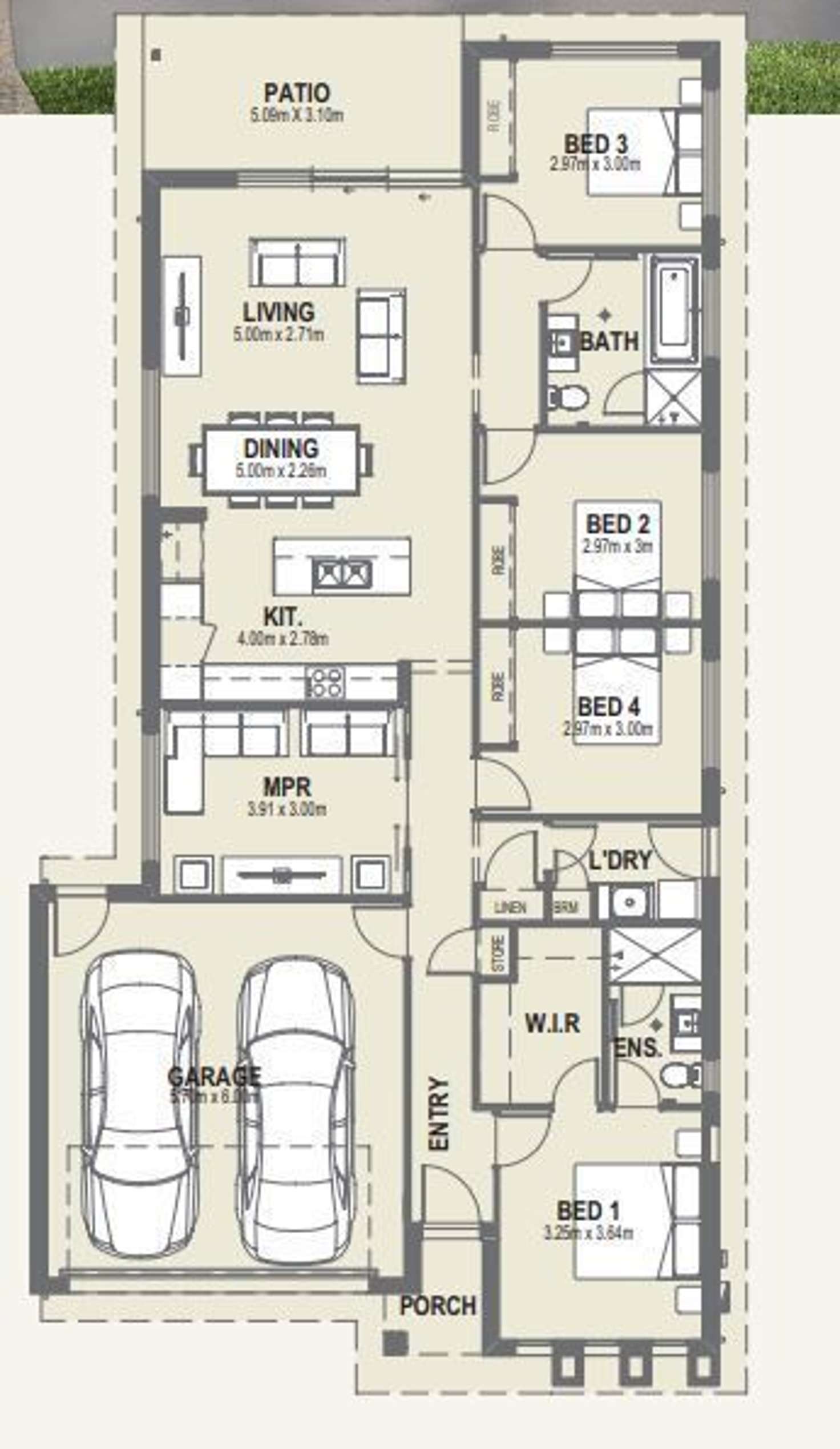 Floorplan of Homely house listing, 13 Rowley Street, Strathpine QLD 4500