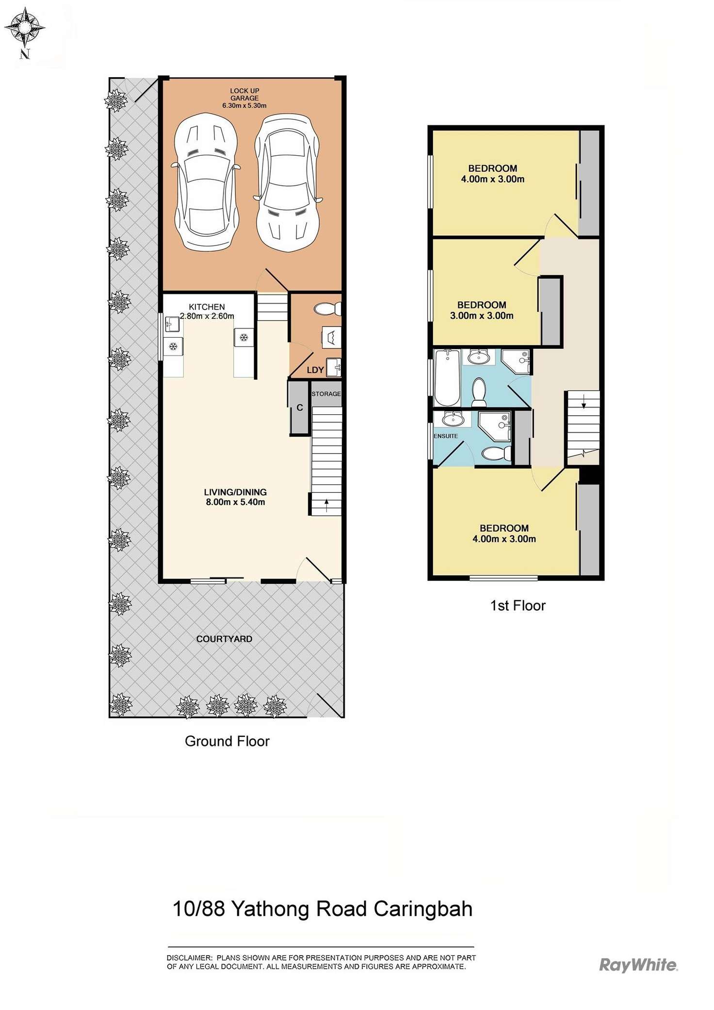 Floorplan of Homely townhouse listing, 10/88-92 Yathong Road, Caringbah NSW 2229