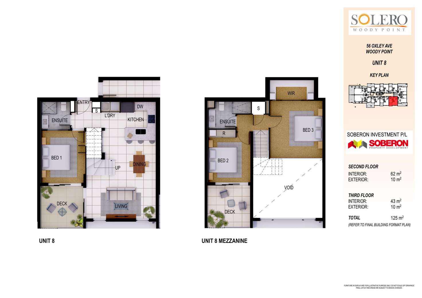 Floorplan of Homely apartment listing, 8/56 Oxley Avenue, Woody Point QLD 4019