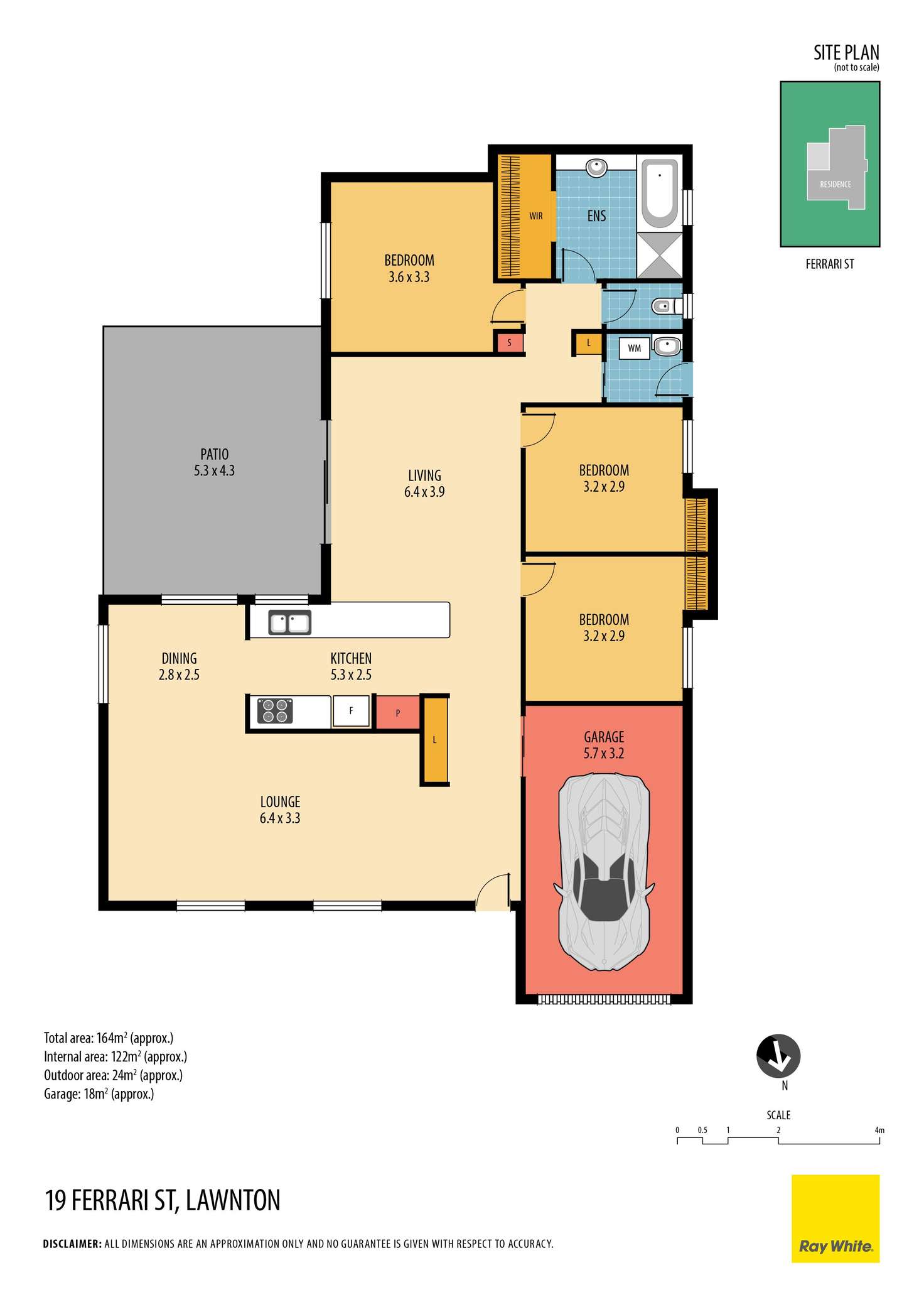 Floorplan of Homely house listing, 19 Ferrari Street, Lawnton QLD 4501