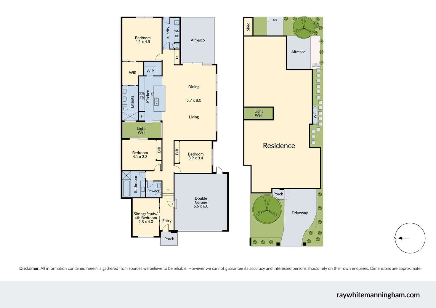 Floorplan of Homely townhouse listing, 80A Tunstall Road, Donvale VIC 3111