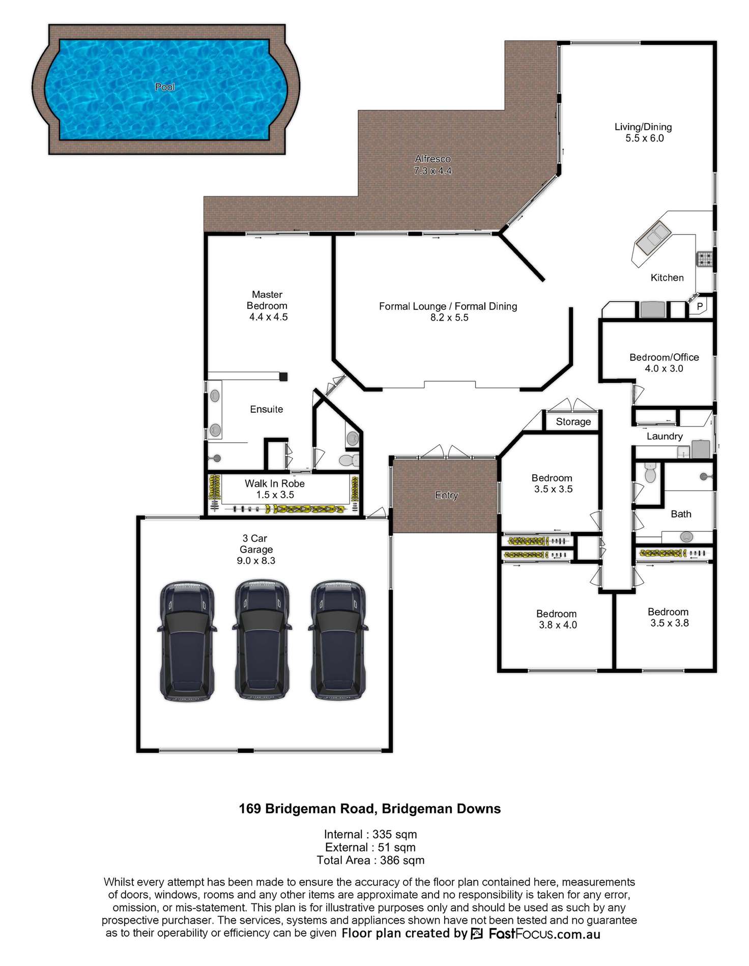Floorplan of Homely house listing, 169 Bridgeman Road, Bridgeman Downs QLD 4035