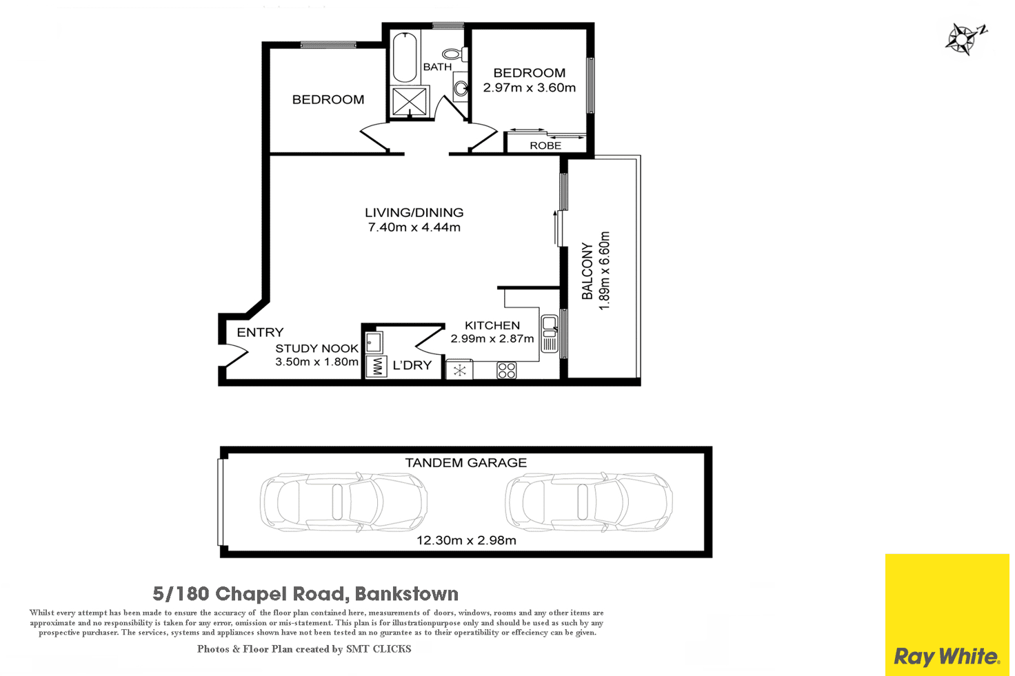 Floorplan of Homely unit listing, 5/180 Chapel Road South, Bankstown NSW 2200