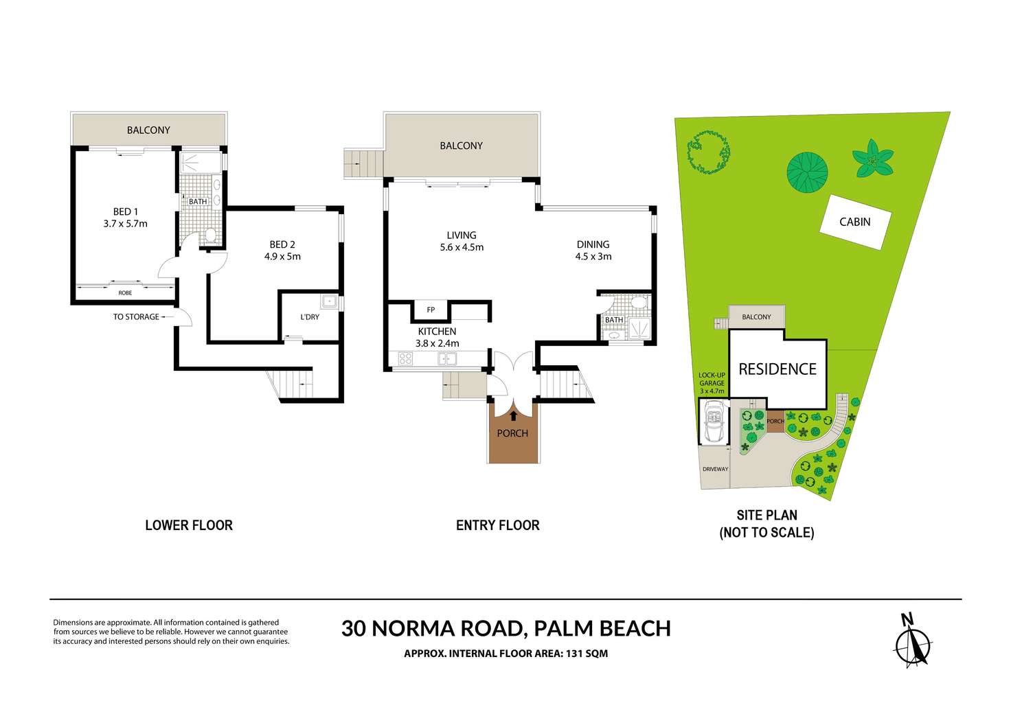 Floorplan of Homely house listing, 30 Norma Road, Palm Beach NSW 2108